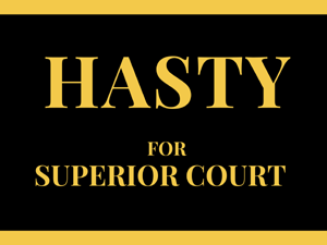 Rob Hasty for Superior Court